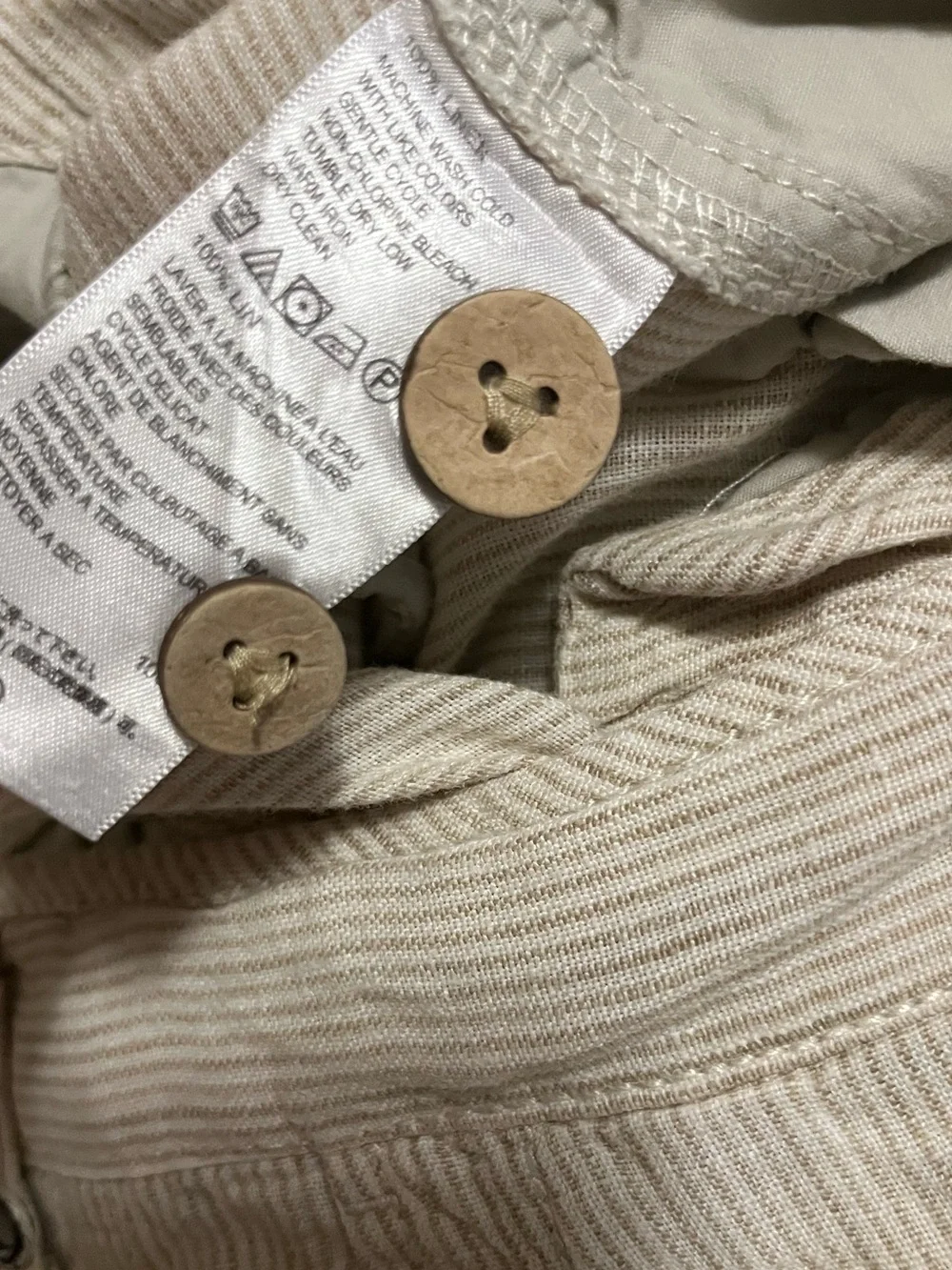 Tommy Bahama relax Men's Summer Linen Shorts - Cream 38